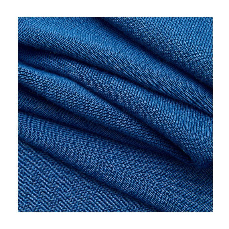 美雅碧腈纶羊绒面料 40S人棉雅赛尔保暖针织拉架1T*1坑条罗纹布料