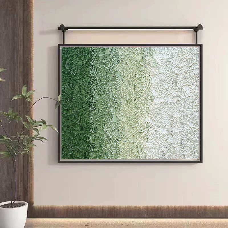 现代亚克力盒子玄关实物装置挂画3dE轻奢客厅装饰画楼梯间立体壁