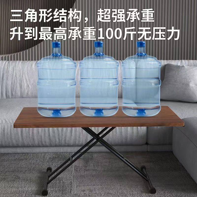 多功能桌子餐桌家用小户型小型可移动可升降折叠桌两用收纳小茶几