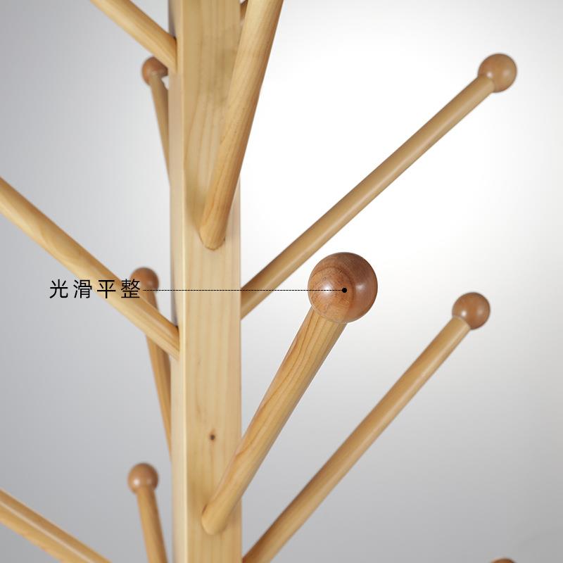 木家直销落衣帽展示架实地挂衣架厂商场多功能简木制品3-约服装展