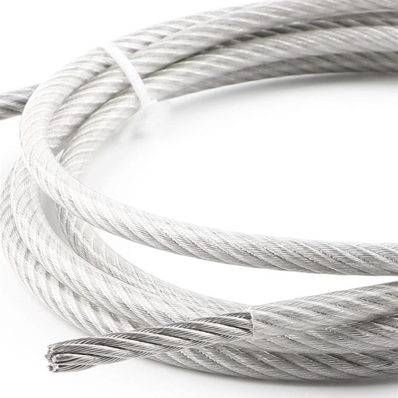 304不锈钢包塑胶钢丝绳子q线超软细晾衣绳粗拉线1.523456810mm毫