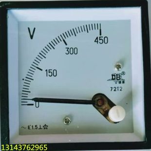 250V 100V 300V 450V 广东德庆电表 DB德表 500V 交流电压表72T2