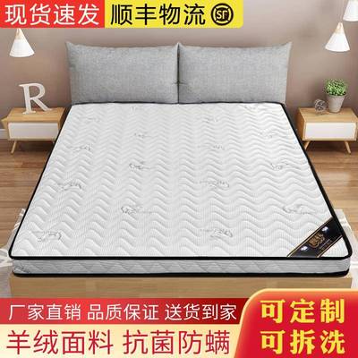 3EW海马天然椰棕床垫硬垫3E棕垫偏硬羊绒面料护腰脊防螨