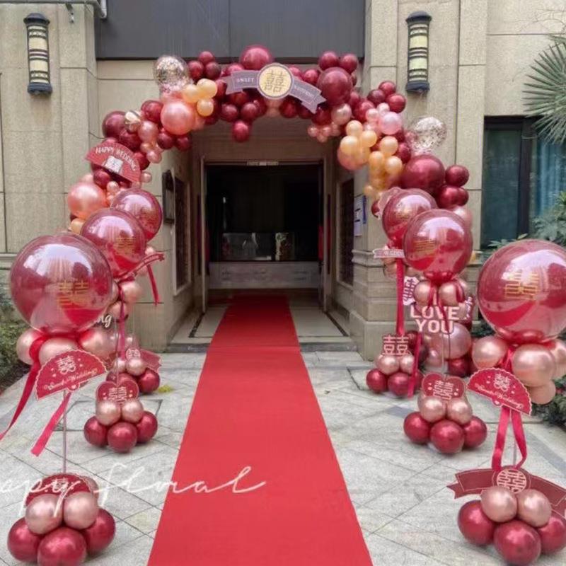 新婚台庆铁艺弧款形拱门婚礼舞橱窗背121212景藤爬加户外装饰布置