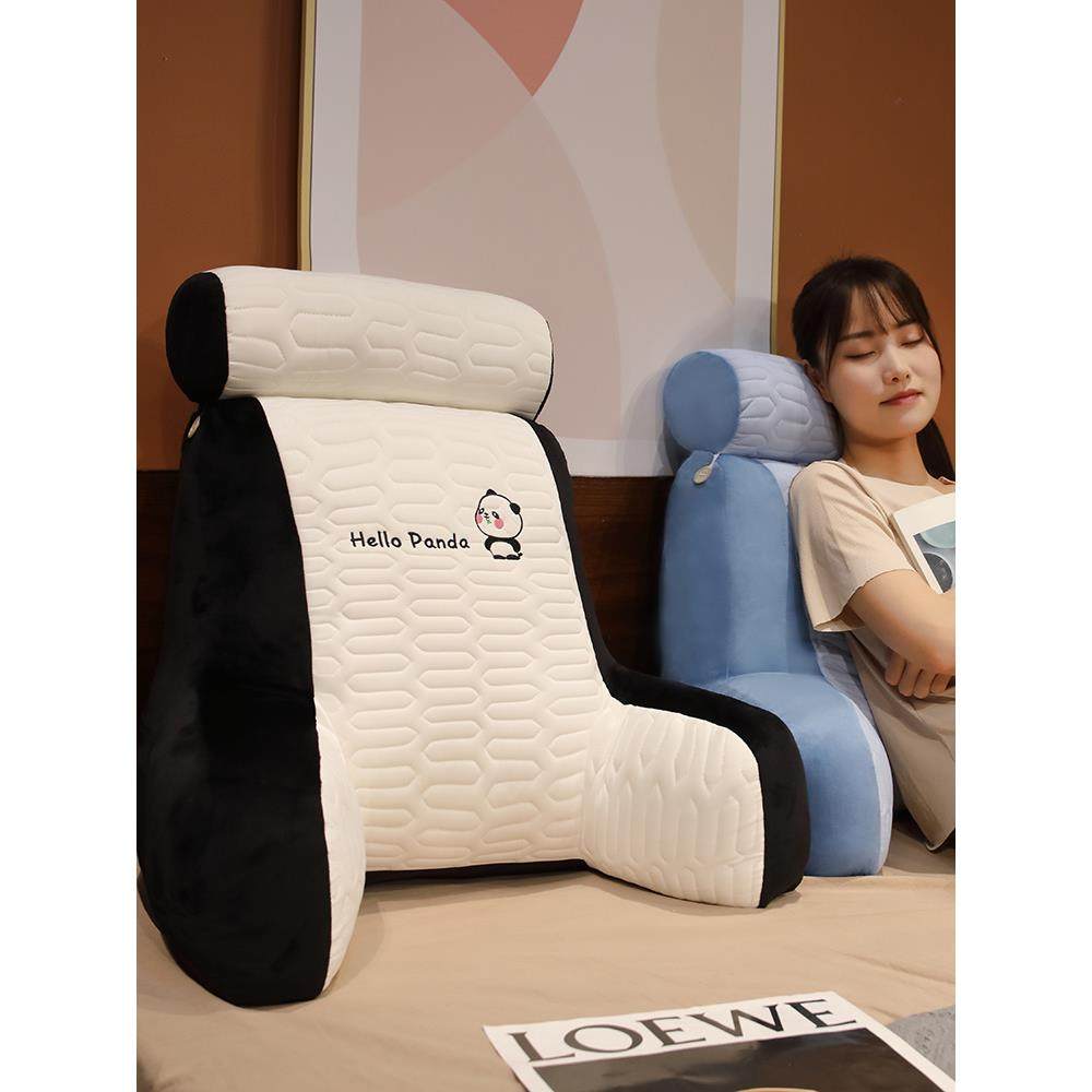 床头加高靠背床上护腰靠枕卧室宿舍靠垫软包办公室座椅沙发护腰垫,居家布艺,抱枕被,淘宝优惠券,粉丝福利购,淘宝优惠卷