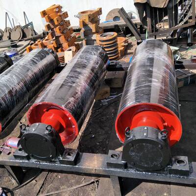 河北蓝箭传动包胶滚筒 橡胶辊筒 TD75型II型改向滚筒320*750