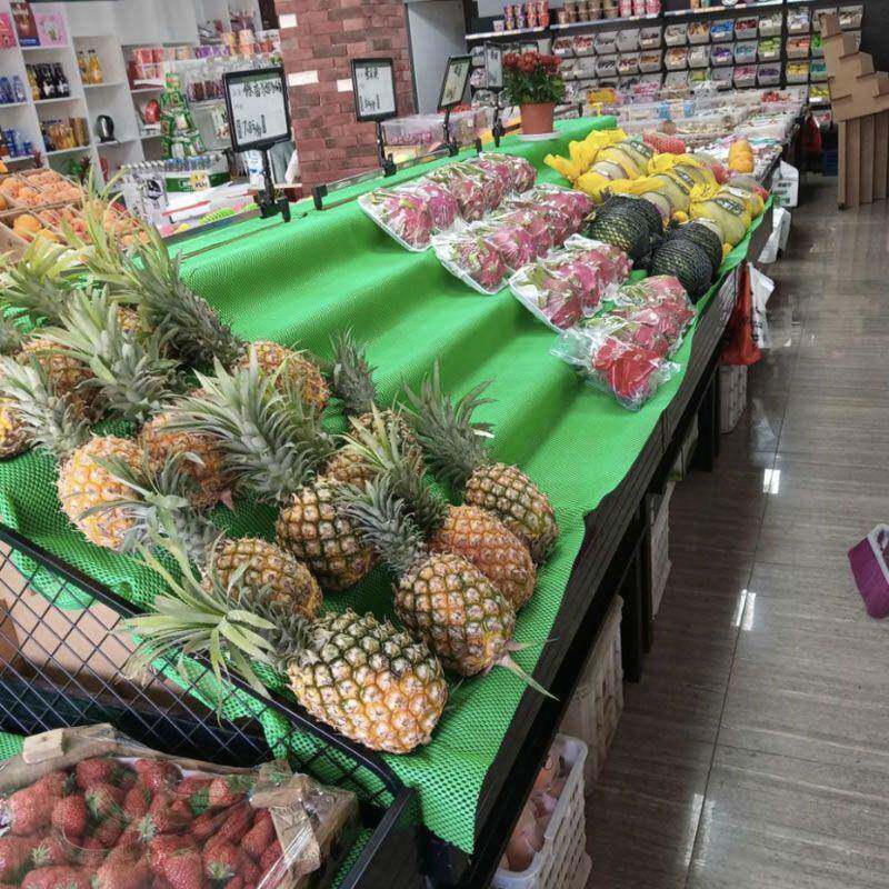 水果店纸板纸箱货架展示架台阶梯形陈列架子创意多层蔬菜生鲜超市