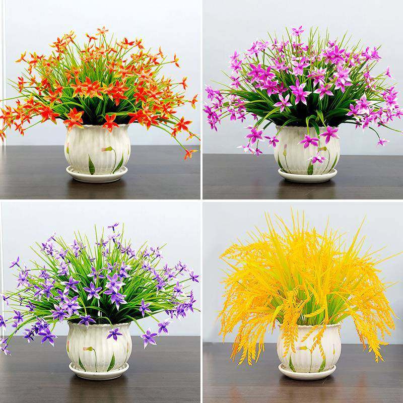 仿真绿植盆栽室内花艺造景小植物客厅假花电视柜桌面卧室摆饰盆景,鲜花速递/花卉仿真/绿植园艺,仿真绿植,淘宝优惠券,粉丝福利购,淘宝优惠卷