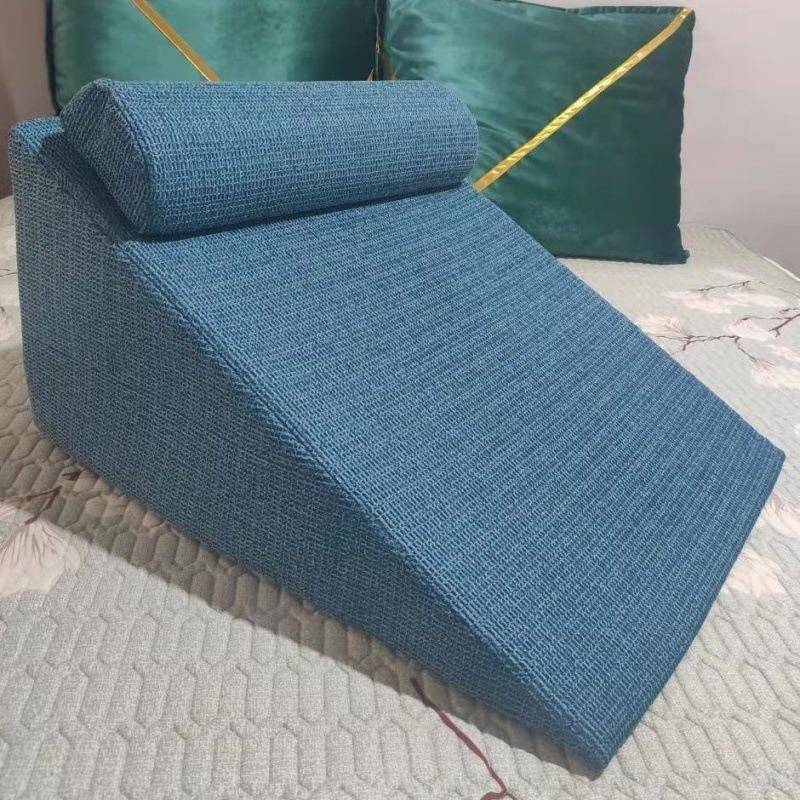 床头靠背墊上护理老人半躺卧三角垫病人防反流斜坡垫反酸烧心枕垫