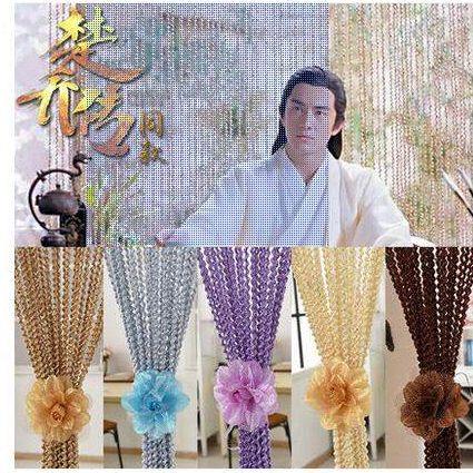 楚乔传同款 豪华加粗加密线帘隔断展馆门帘装饰窗帘螺旋螺纹帘子