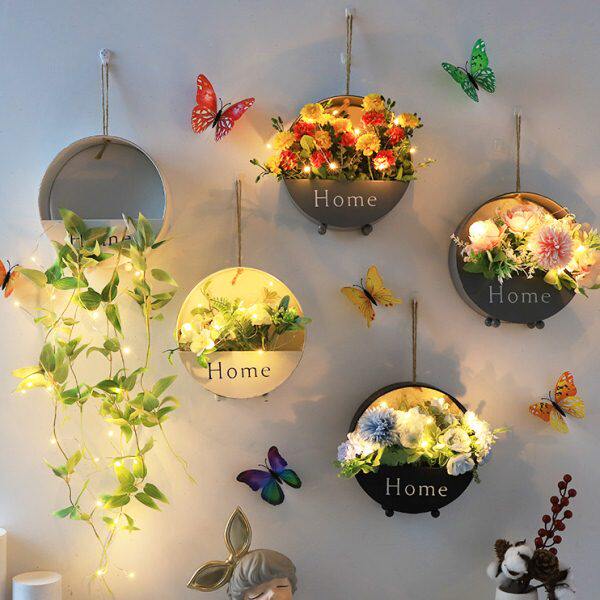 客厅电视背景墙面装饰挂饰墙饰挂件墙上创意房间卧室餐厅墙壁挂花