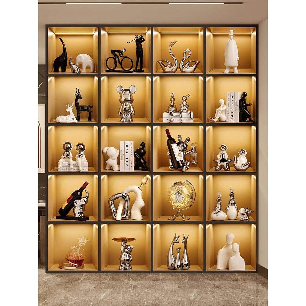 德国新款酒柜摆件高档现代乔迁家居客厅玻璃展示柜装饰品套装,3C数码配件,USB多功能数码宝,淘宝优惠券,粉丝福利购,淘宝优惠卷