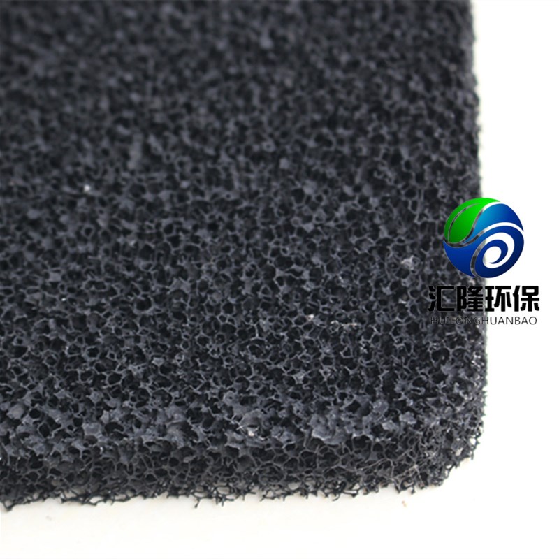 蜂窝活性炭过滤棉 空气净化吸附 海绵蜂窝状碳网 黑色Z炭纤维废气