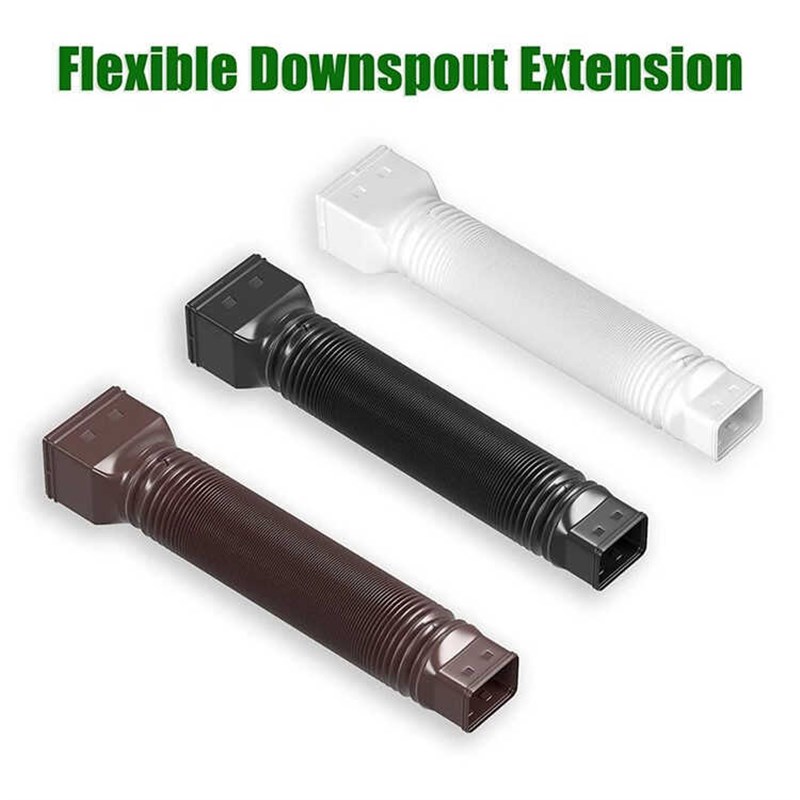 别墅外墙塑料屋檐排水管伸缩式雨水沟x排水管 Downspout Extender
