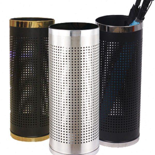 不锈钢雨伞桶酒店大堂收纳桶家用雨伞架子雨伞筒放伞架创意雨伞桶