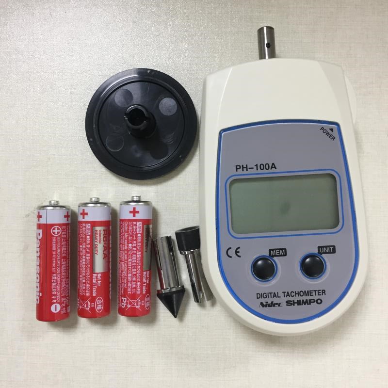 日本NIDEC尼得科接触式转速表DT-205LR 207LR PH-200L 200LC 100A