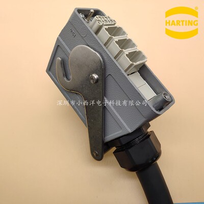 HARTING连接器 KUKA库卡C4 X12机器人 12芯信号控制电缆接线插头