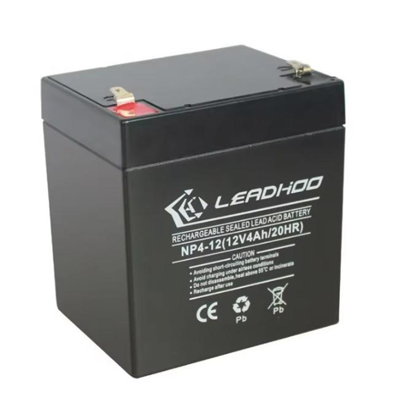 LEADHOO蓄电池 NP4-12 12V4AH/20HR 免维护可充电电池