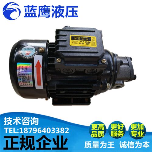 RHB-2.5/1/1.6/1.5/3.15/4摆线油泵马达电机组120W 380V润滑泵 JZ