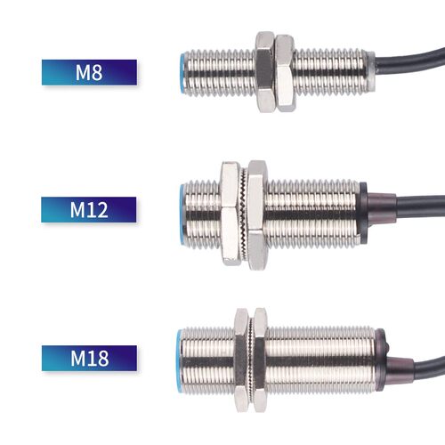 M12M18霍尔接近开关传感器磁性磁铁感应开关NJK-8002C三线NPN常开