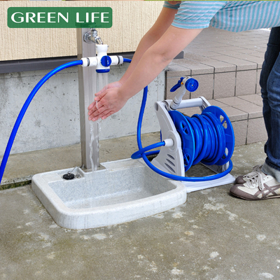 GREENLIFE 4分家用分水器水龙头户外开关庭院水龙头快接头分流器