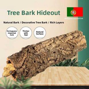 爬宠躲避树洞 适合巨人鬃狮蓝舌睫角守宫造景洞穴天然树洞