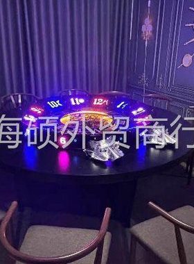 定制狼人杀桌子12－15人工业风餐厅机械怀旧复古纯手工剧本杀桌