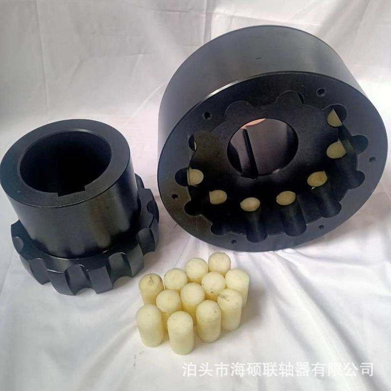 生机械减速机配齿套齿式联产轴器ZL型弹性尼999龙棒柱销轴式联器