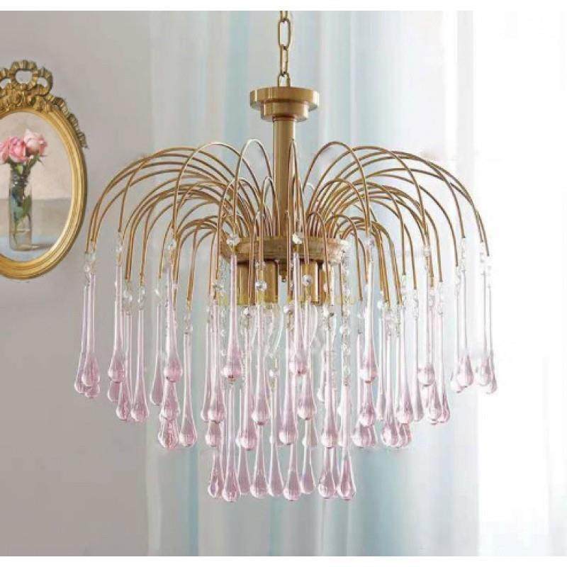 意大利涕古复水滴法式鼻客灯轻奢厅卧室玄关灯餐厅美式琉/璃吊灯,家装灯饰光源,智能吊灯,淘宝优惠券,粉丝福利购,淘宝优惠卷