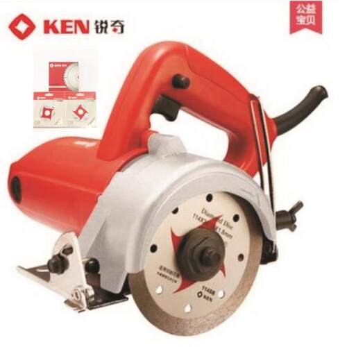 KEN 锐奇电动工具 切割机4610石材切割机 云石机 开槽机包邮