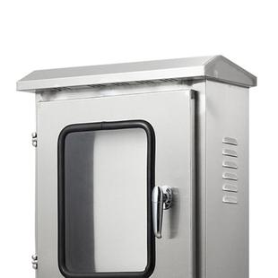 304不锈钢仪表水配I电箱外壳防P30400 户外不锈钢配电箱门双 300