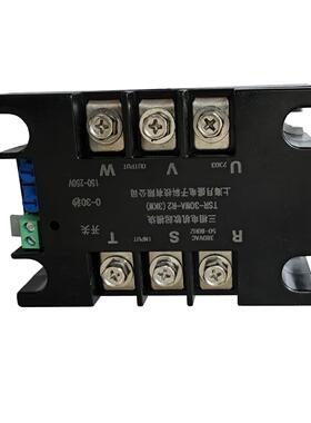 三相电VVL机软启模块软动启动缓起软停慢启减动柜在线压降压软启