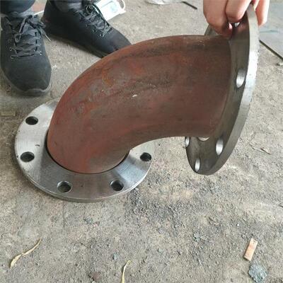 定双法兰焊弯头45度90度