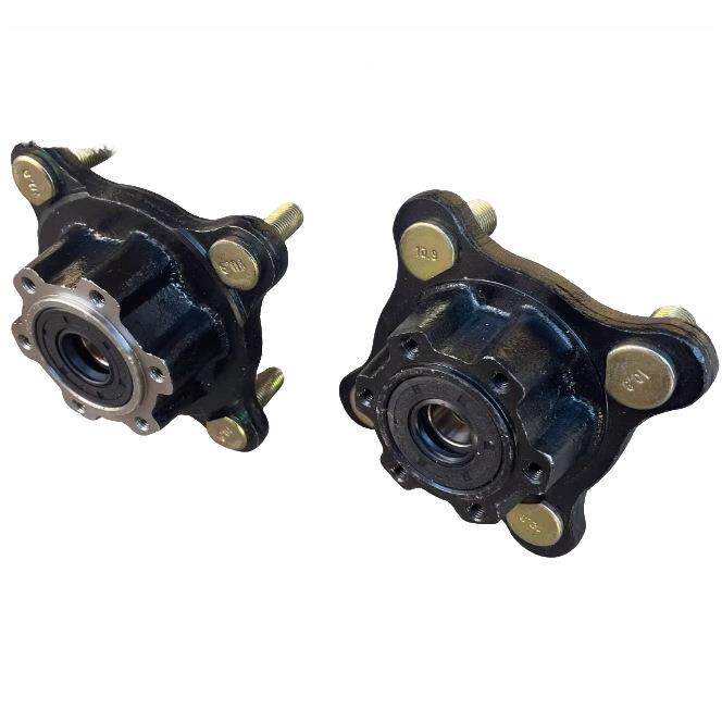 自四55731轮电动沙滩车卡丁车摩托车法件四配孔兰盘轮毂座内径制1