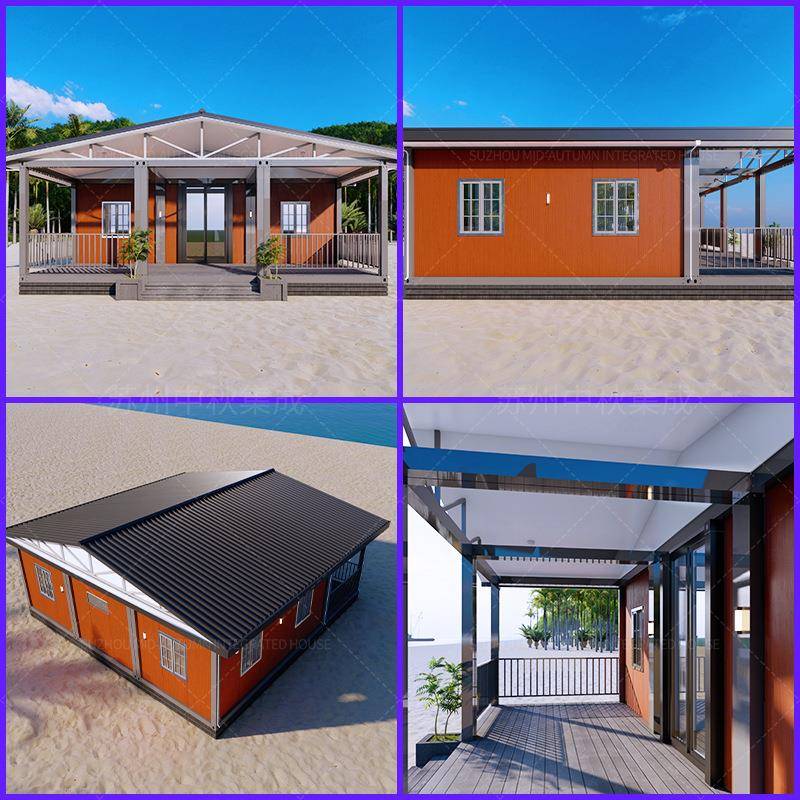 0尺集装房组合别2出口打包箱户墅外可集装箱活箱移动住人集装箱活