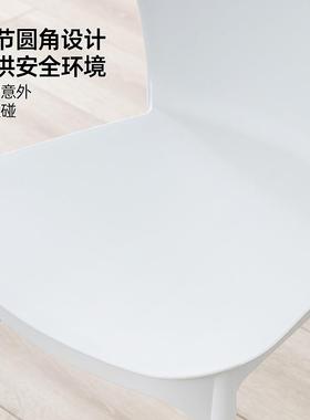 厚塑子料椅客厅用ZH024餐椅成人休闲凳子创意奶茶店家时加尚网红