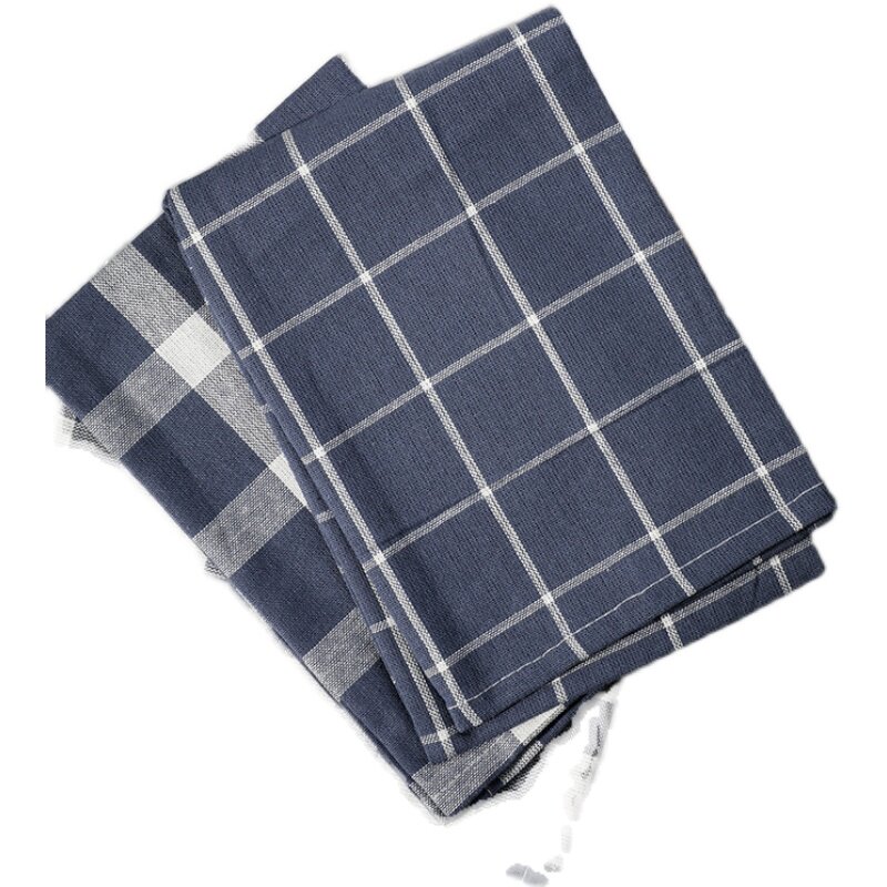 文艺小清新棉布餐巾隔热桌垫摆拍背景布艺隔热垫野餐餐巾布