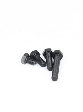 12.9级外六角螺丝M16x30x35x40x45x50x55x60x65x70高强度螺栓发黑