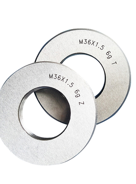 螺纹环规通止规牙规M36M37M38*4*3*2.5*2*1.5*1.25*1*0.75*0.5 6g