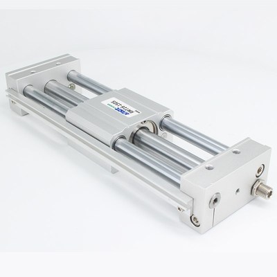 磁耦式无杆气缸RMT16/20/25/32/40X100-CY1S气动滑台长行程导轨