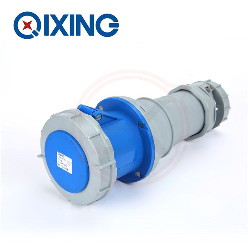 QIXING启星3P/4孔/5芯125A防水插头插座公母对接插头航空插头插座