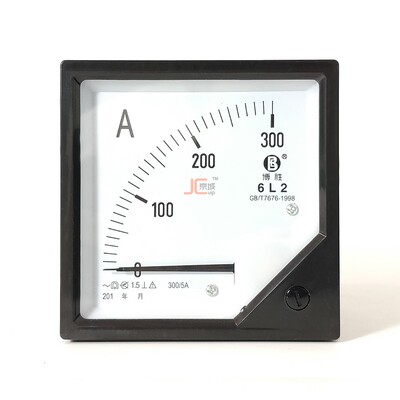 发电机开关箱指针式6L2电流 电压 频率表 150/5A 500v HZ380仪表