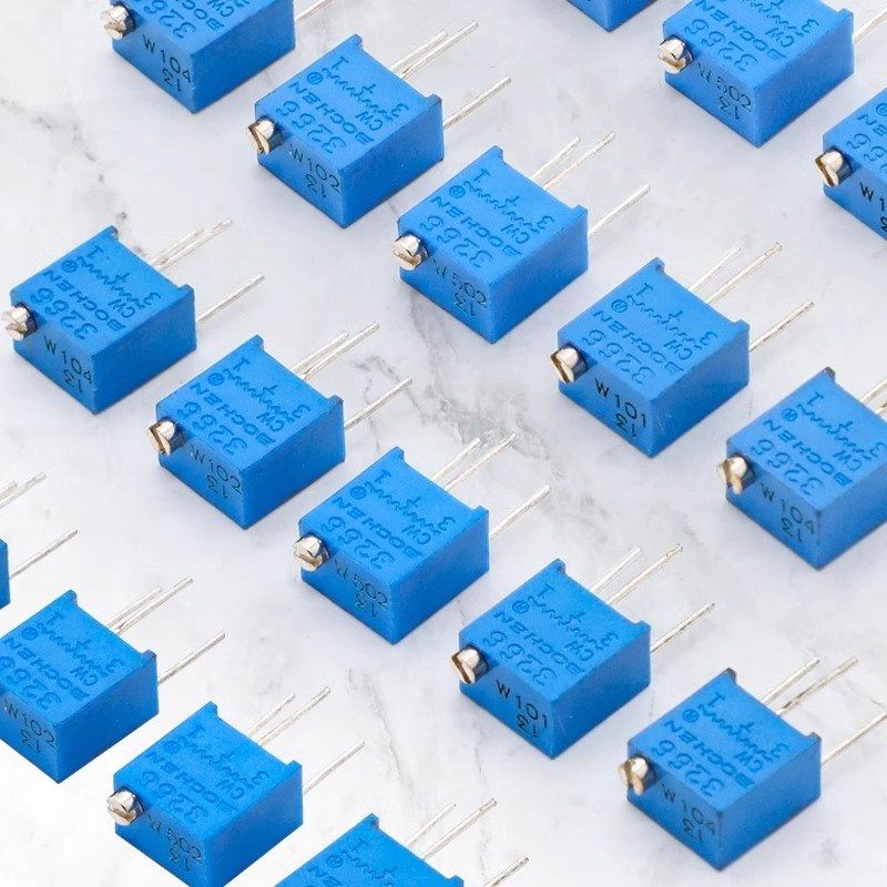 3266W 103 10k 顶调 可调 多圈电位器 1K 2K5K50K100K200K500K 1M