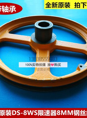 原装正品 限速器DS-8WS 限速器轮 260mm直径 6202轴承 现货供应
