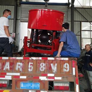 直销小型发泡混凝土水泥砂浆混合平口搅拌机回填搅拌机设备