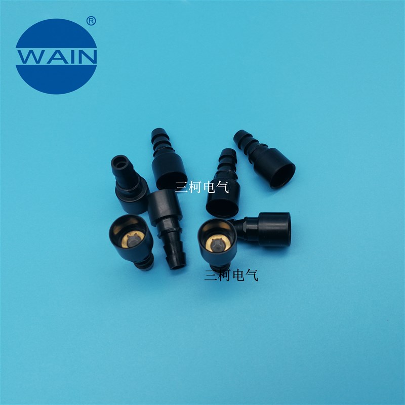 WAIN唯恩PCFS-6.0气动模块6mm母气针插针带锁止重载连接器PCF-6.0