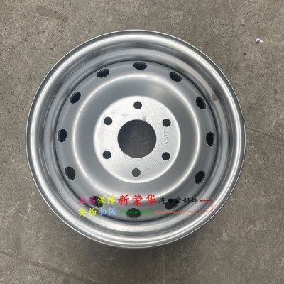 适用五菱荣光新卡钢圈五菱征程钢盆铁圈轮毂轮胎总成6孔195/70r15