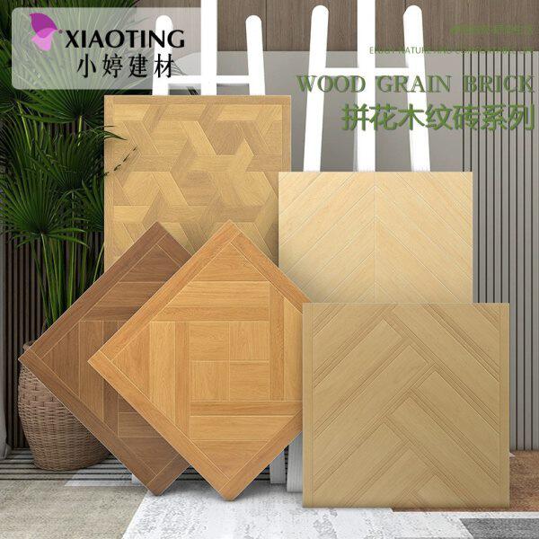 法式复古凡尔赛木纹瓷砖600X600客厅卧室木纹砖卫生间地砖仿古砖