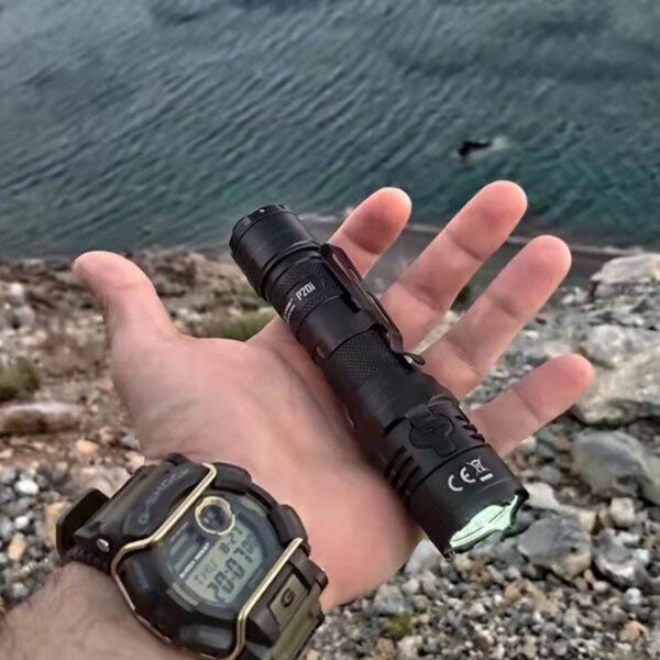 奈特科尔P20i战术手电筒套远射多功能可充电携带户外露营强光流明
