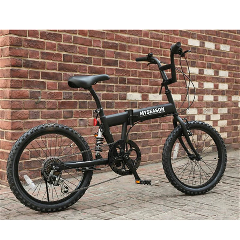 MYSEAcSON 20英寸山地自行 山地折叠自行车 变速折叠自行车 便携